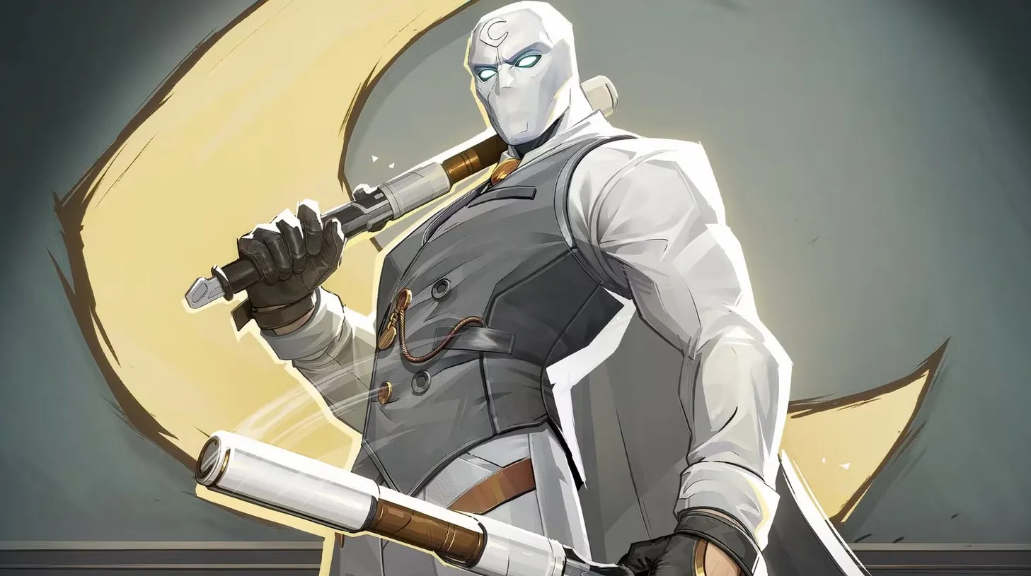Moon Knight and devil dinosaur duo